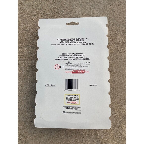 Imperial Toys Vintage Super Miracle Bubbles Fun Set 5 in 1 - Picture 2 of 9